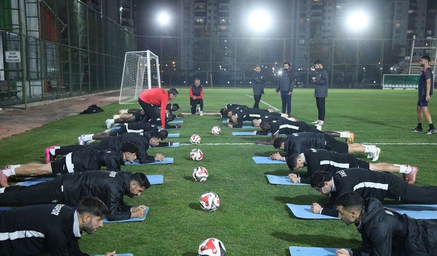 Amedspor’da Boluspor hazırlığı başladı