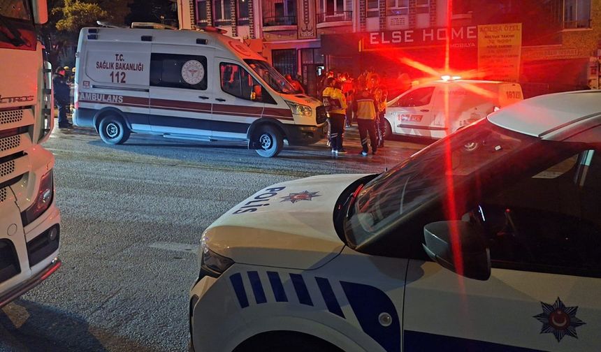 Ankara’da bir binada patlama ve yangın: 1 yaralı