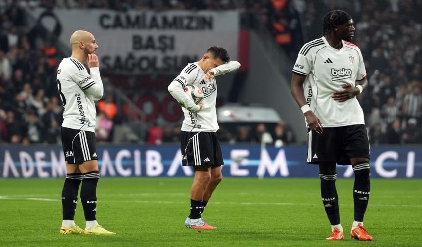 Beşiktaş evinde yine kazanamadı