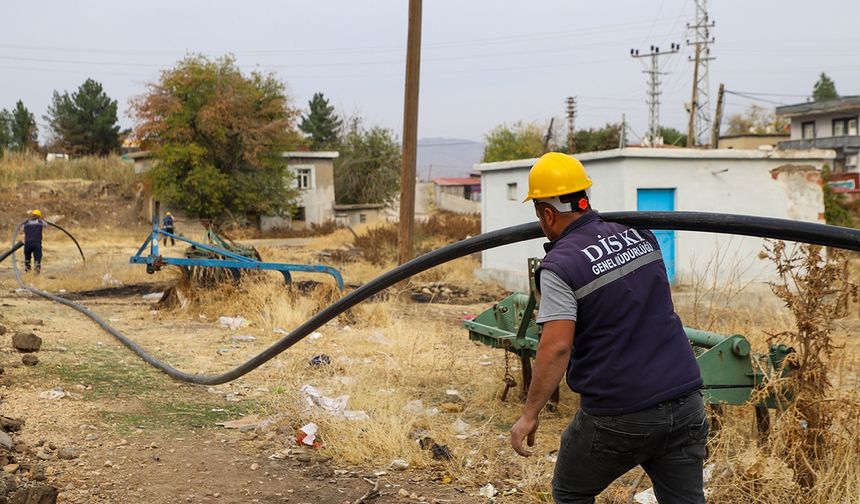 Diyarbakır DİSKİ’den, Silvan’a 2 bin 800 metre içme suyu hattı