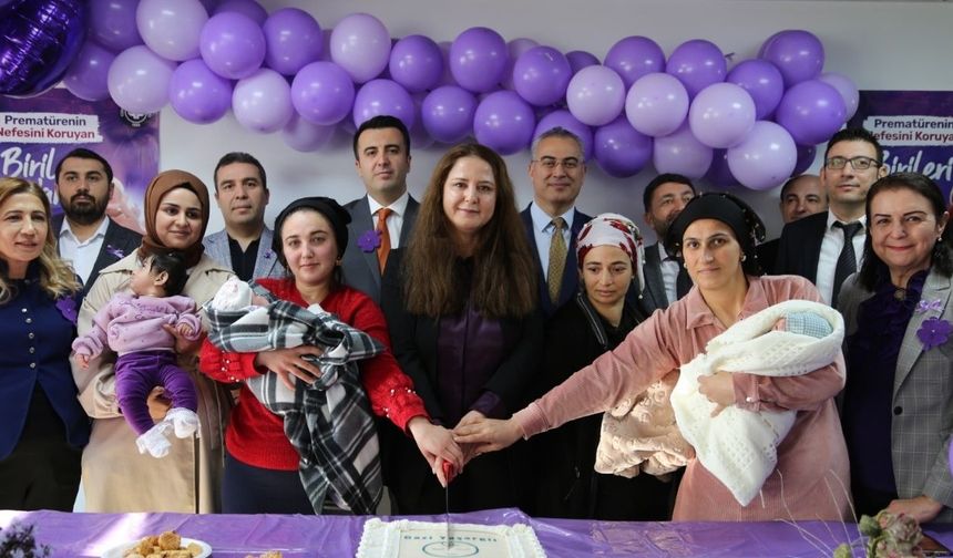 Diyarbakır’da Dünya Prematüre Günü’nde anlamlı etkinlik