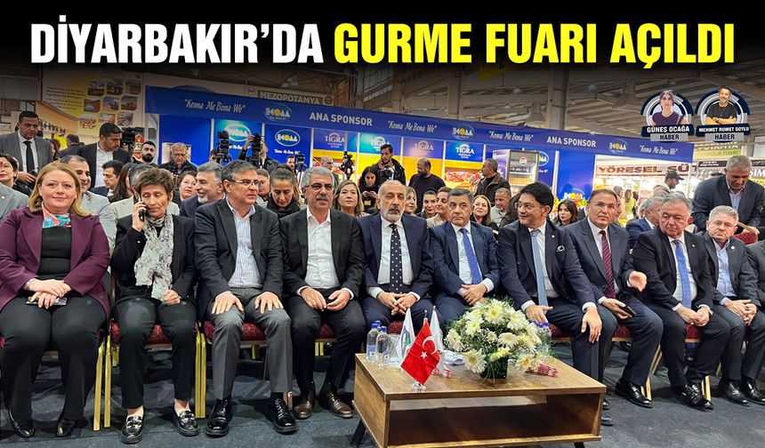 Diyarbakır’da Gurme Fuarı açıldı