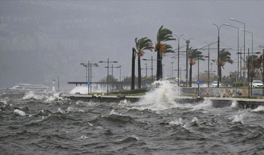 Kuzey Ege için fırtına uyarısı