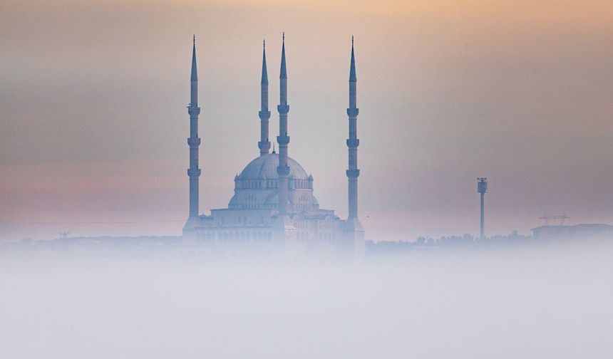 Diyarbakır’ı sis bastı, görsel şölen oluştu