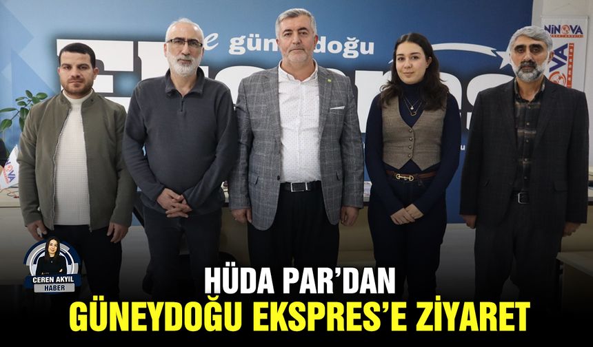 HÜDA PAR’dan Güneydoğu Ekspres’e ziyaret