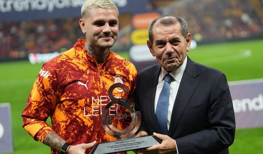 Mauro Icardi'ye plaket