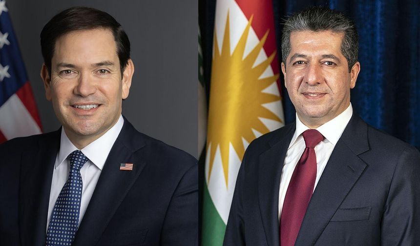 ABD Dışişleri Bakanı Rubio’dan Barzani’ye övgü mektubu