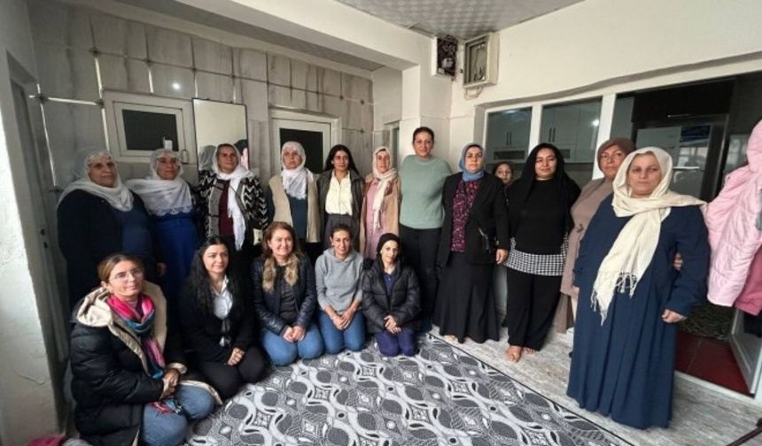 Diyarbakır’ın Çınar ilçesinde kadın buluşması