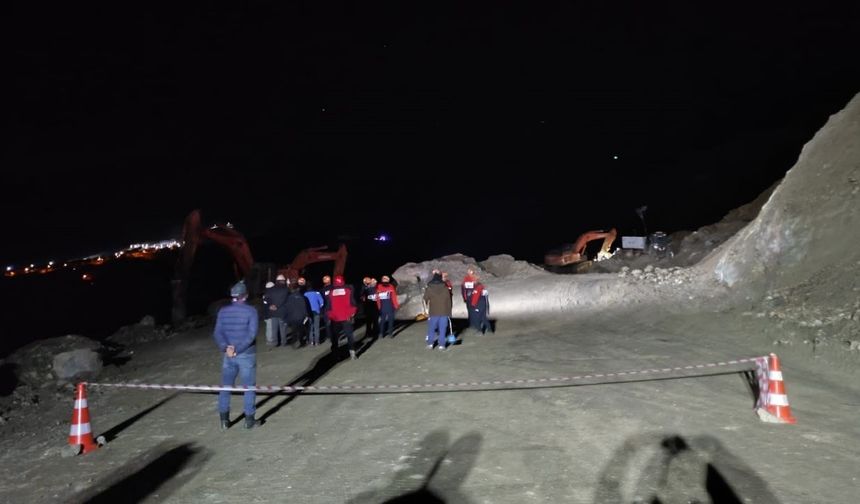 Maden ocağında göçük: 1 işçiyi kurtarma çalışmaları sürüyor