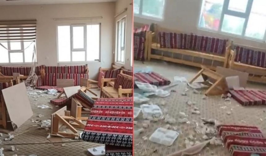 Mardin’de taziye evine saldırı düzenlendi