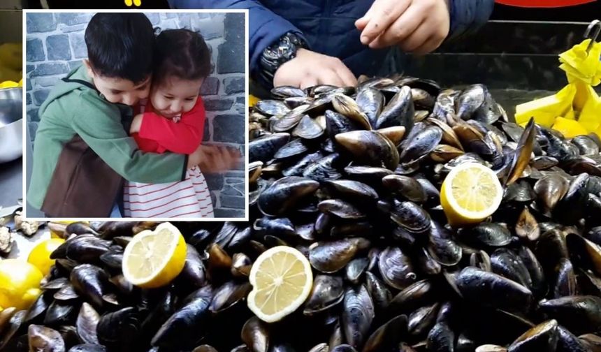 Seyyar satıcıdan yenen midyeyle 2 çocuk öldü, anne ve baba tedavi altında