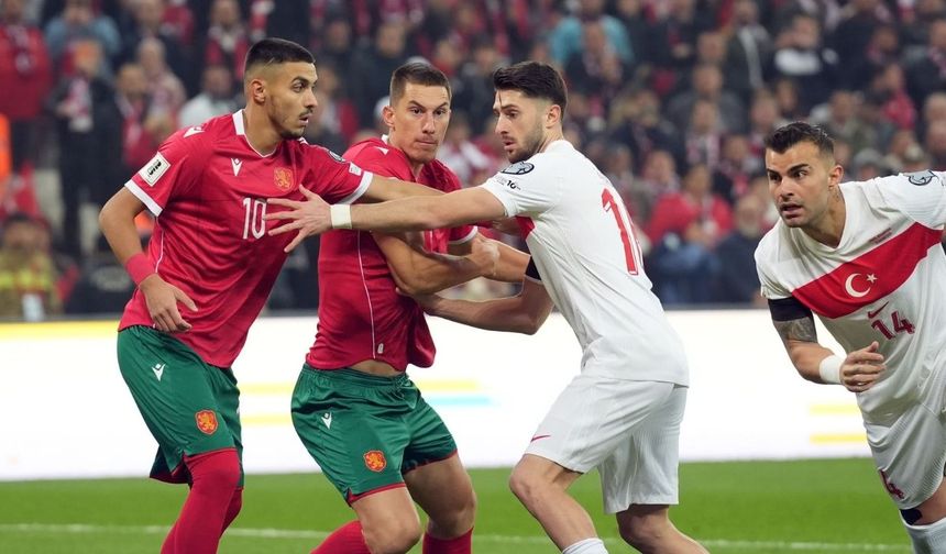 Dünya Kupası eleme maçında Türkiye ilk yarıda istediğini aldı