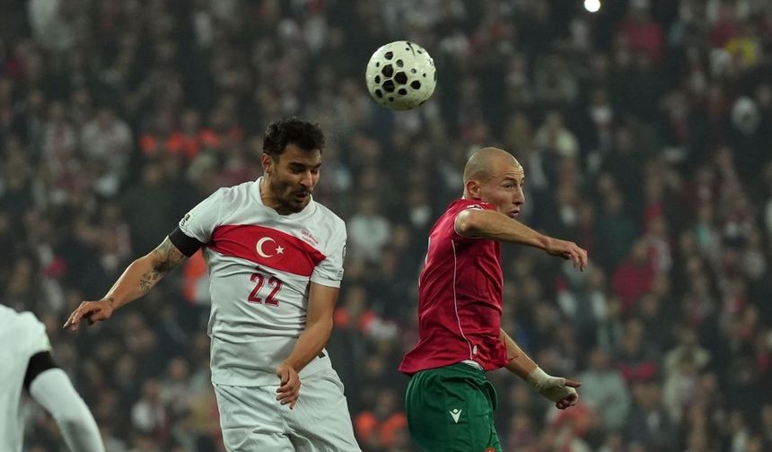 2026 Dünya Kupası Avrupa Elemeleri: Türkiye: 2 - Bulgaristan: 0