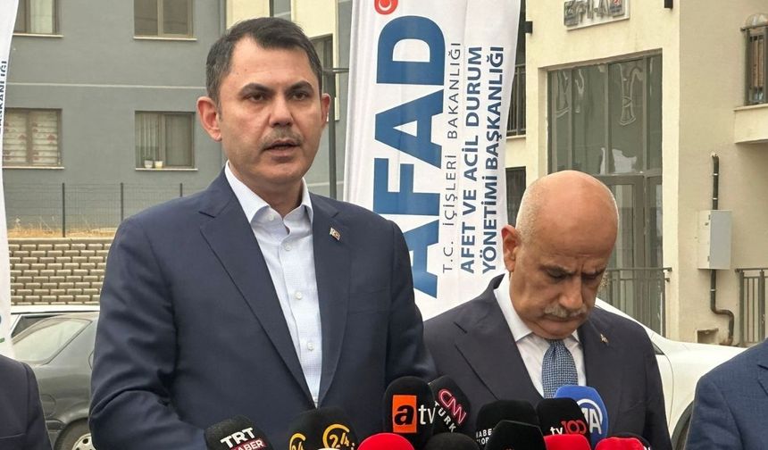 Murat Kurum: Yıl sonuna kadar 453 bin konutu teslim edeceğiz