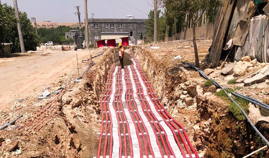 Nusaybin’in elektrik altyapısı yenileniyor