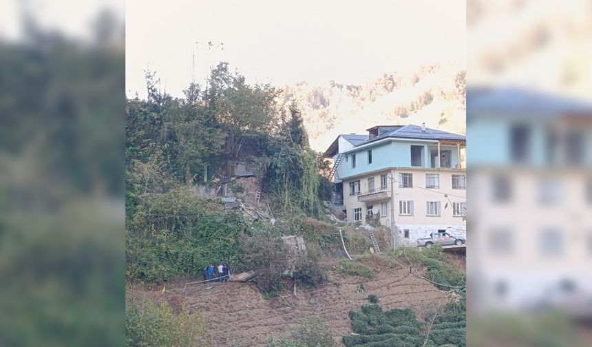 Rize'de acı olay: Enkaz altında kalan 2 kişi öldü