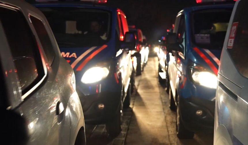 Ankara’da polis ve jandarmadan şafak operasyonu: 105 gözaltı