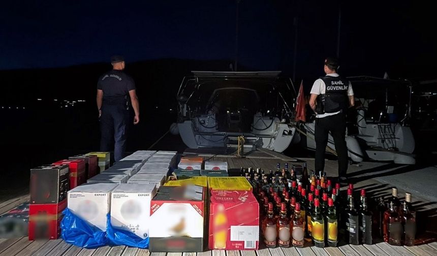 Sahil Güvenlikten lüks teknelere operasyon