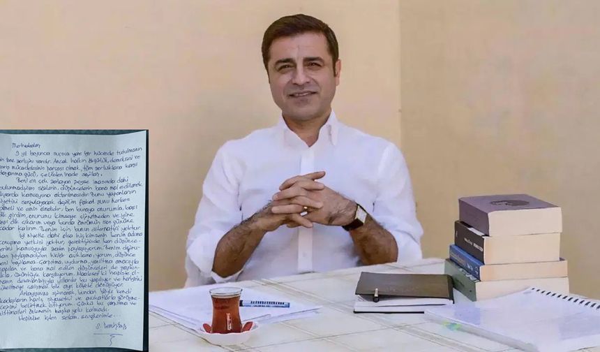 Selahattin Demirtaş'tan şok karar! Az önce duyurdu