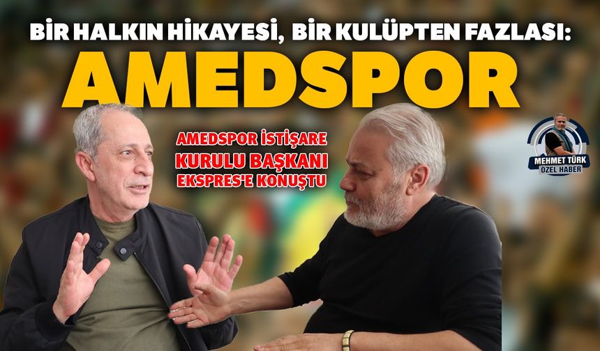 Bir halkın hikayesi, bir kulüpten fazlası: AMEDSPOR