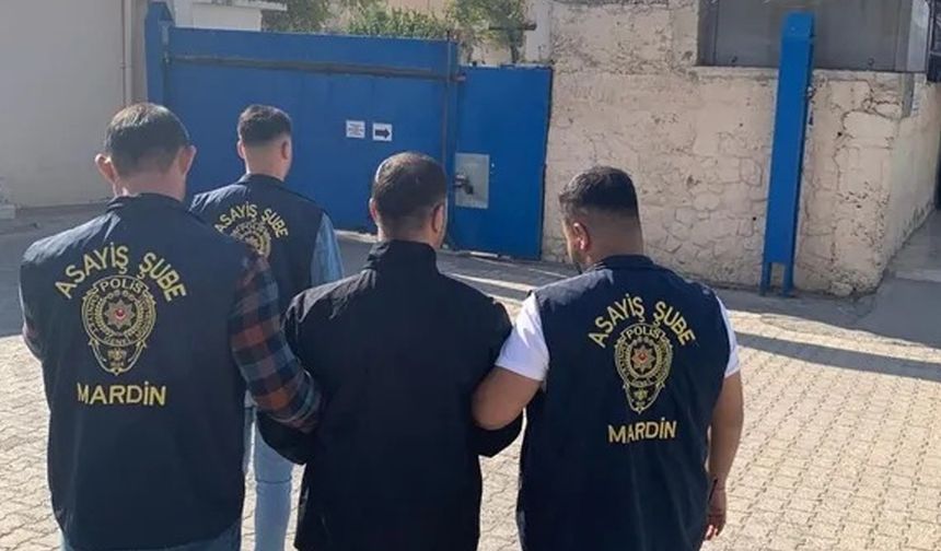 Aranan firari, Mardin’de yakalandı