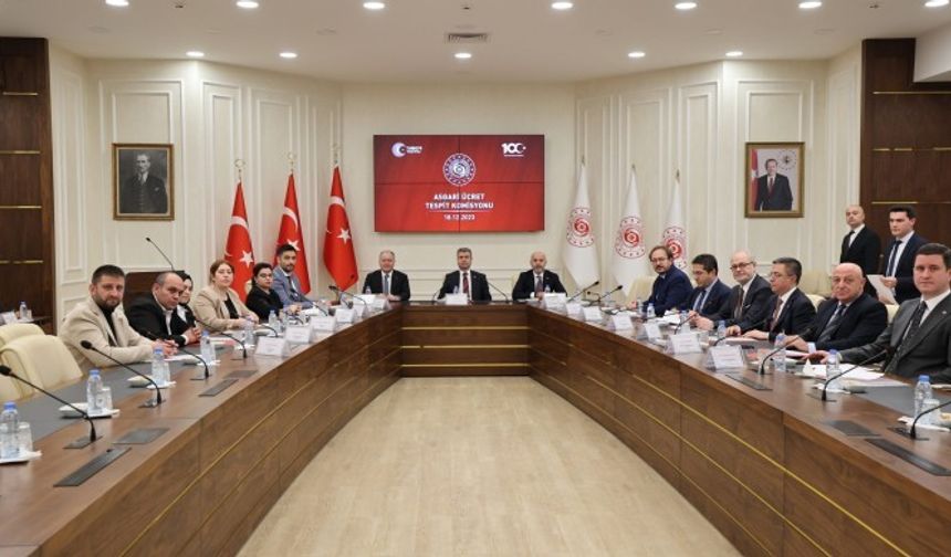 Asgari ücret için 3’üncü toplantı