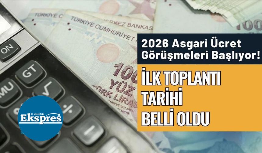 Asgari ücret görüşmelerinde kritik toplantı tarihi belli oldu