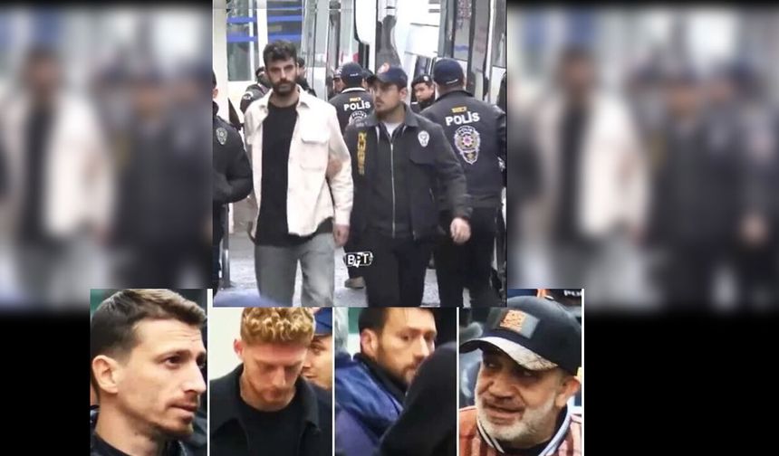 Gözaltına alınan Amedsporlu futbolcudan ilk fotoğraf; 37 kişi adliyeye sevkedildi