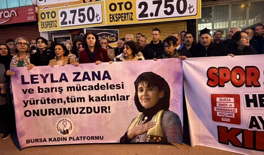 Leyla Zana’ya cinsiyetçi saldırıya Bursa’dan tepki