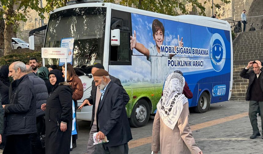 Diyarbakır’da sigarayla mücadele sokağa taşındı