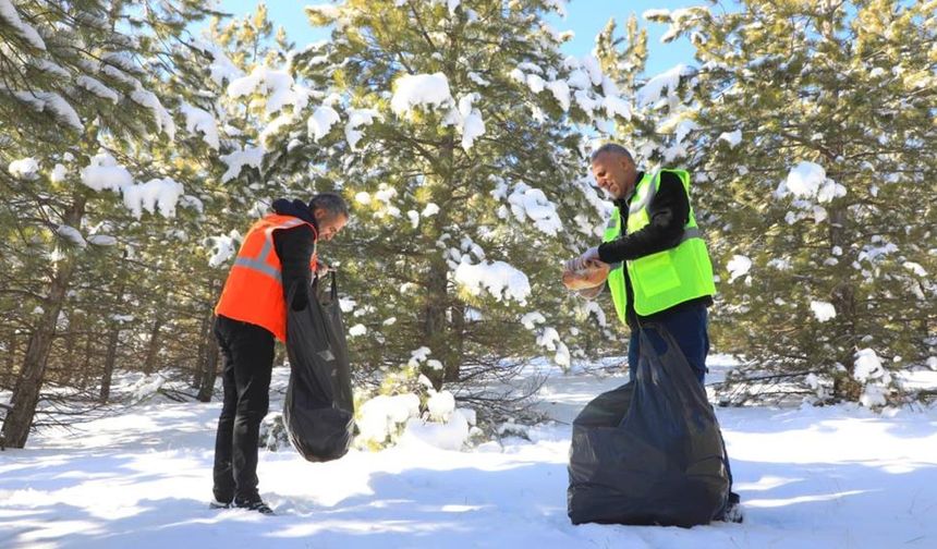 Elazığ’da doğaya yem bırakıldı