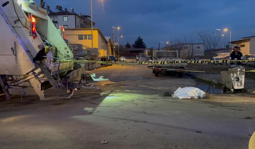 Belediye işçisinin, feci ölümü!