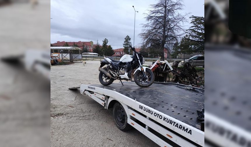 Çocukların motosiklet yolculuğu acıyla bitti