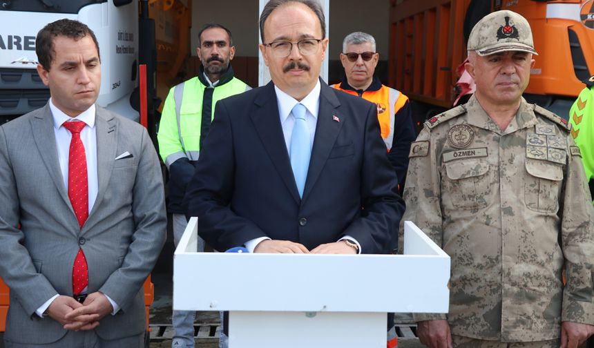 Siirt Valisi Kızılkaya'dan muhtemel afet uyarısı!