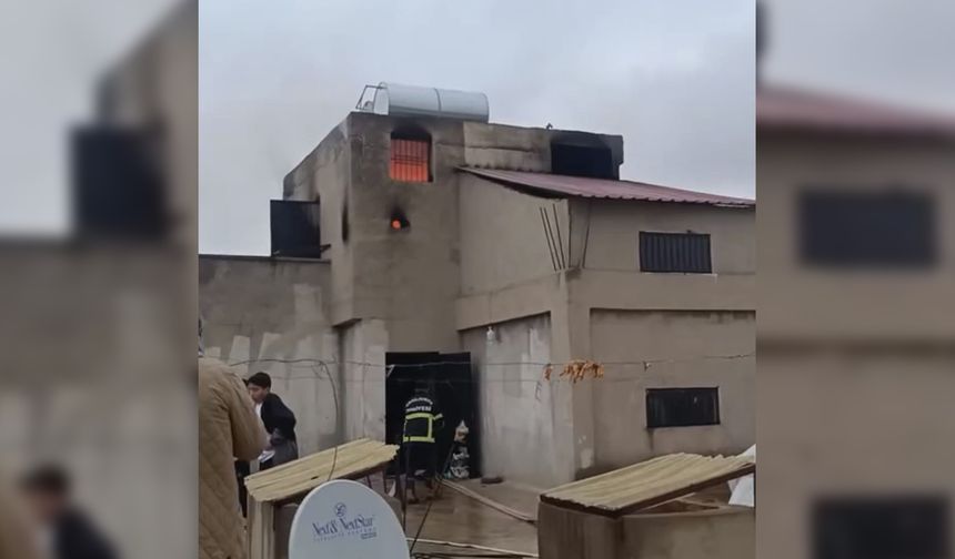 Siverek’te yangın paniği