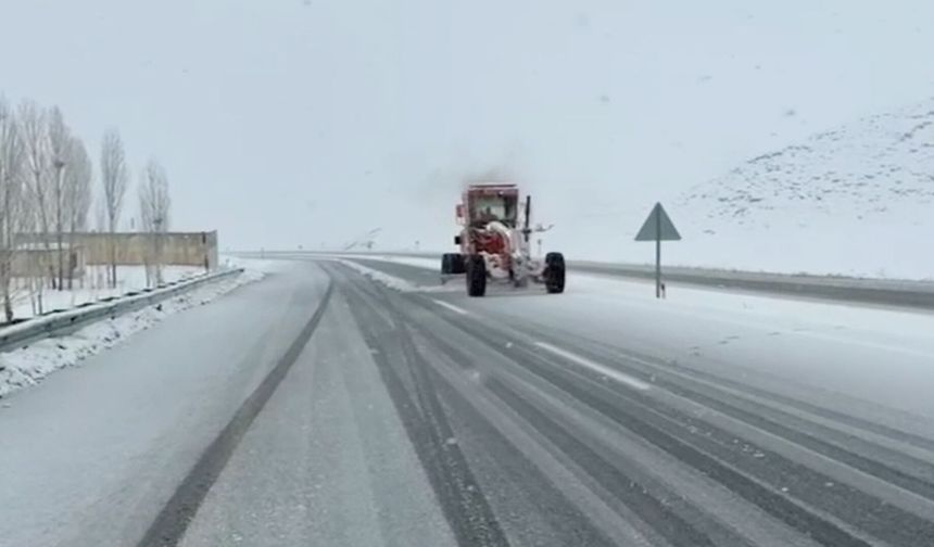 Van ve Bitlis'te kar yağışı hayatı felçetti!