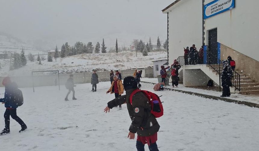 Adıyaman’da yarın 3 ilçede okullar tatil