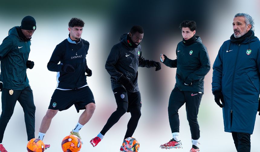 Amedspor’da Erzurumspor mesaisi: Soğuk idmanda moraller zirvede!