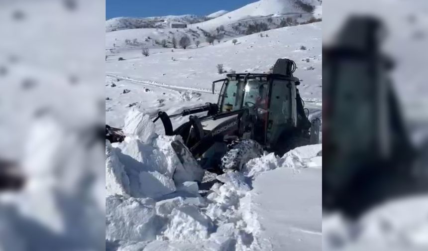 Bingöl’de 219 köy yolu kapalı