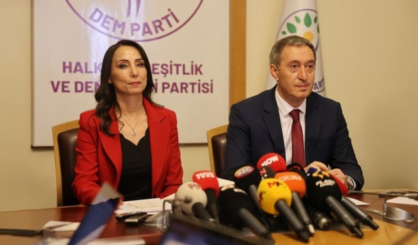 DEM Parti'den Demirtaş açıklaması