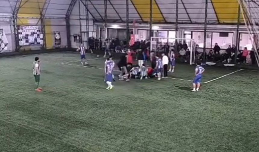 Futbolcunun dili boğazına kaçtı, saniyelerle kurtarıldı