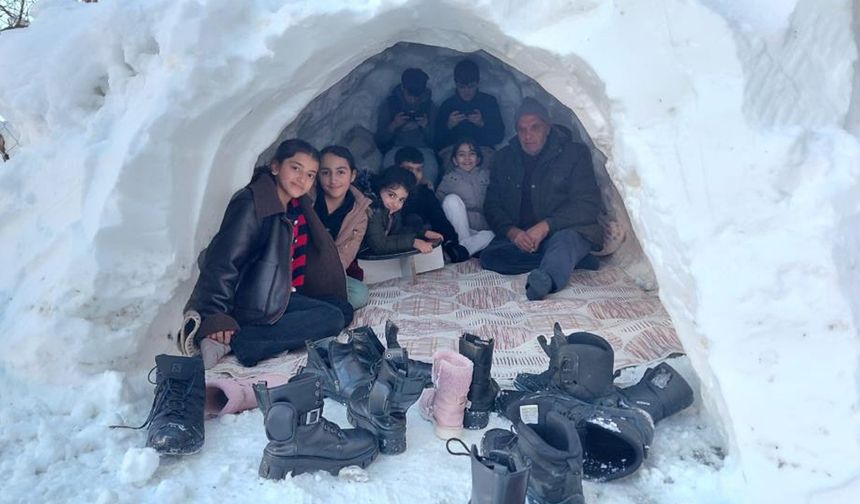 Hakkarili Yunus'tan iglo evi