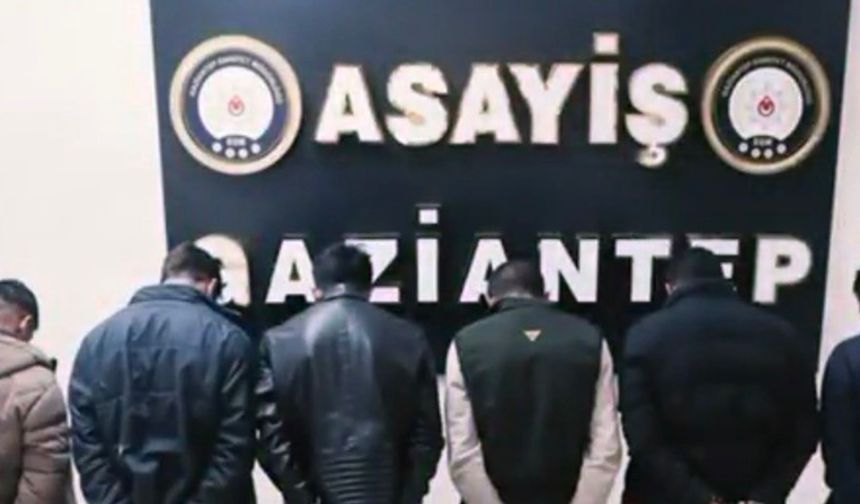 Hırsızlık çetesine operasyon: 6 gözaltı