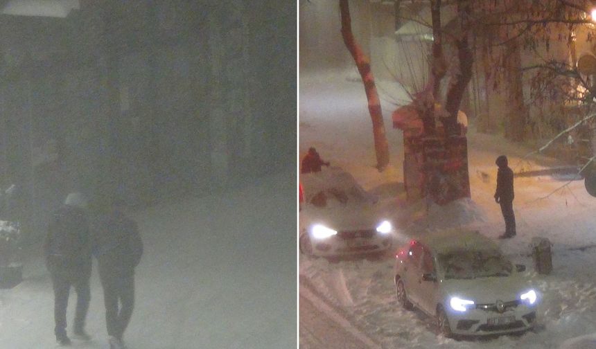 Kars’ta göz gözü görmüyor