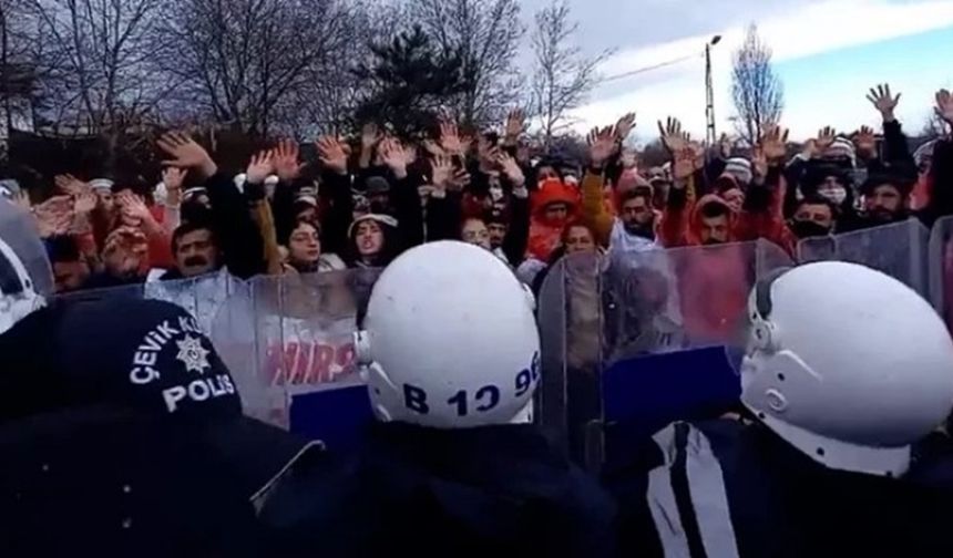 Migros işçileri gözaltına alındı