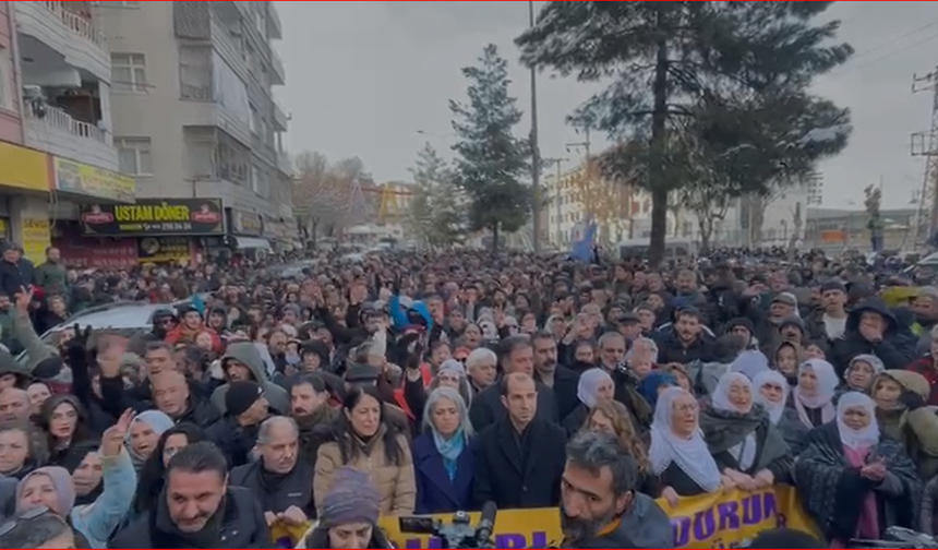Diyarbakır’da protestolar birçok noktaya yayıldı