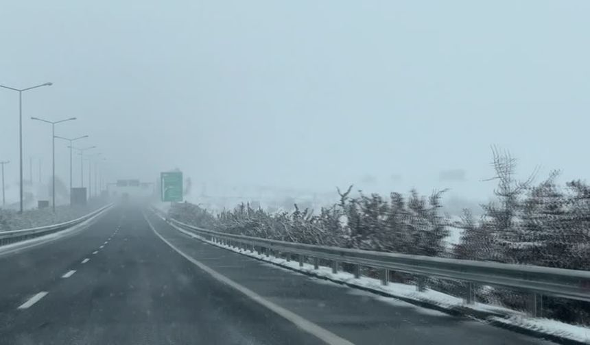 Şanlıurfa'da kar yağışı