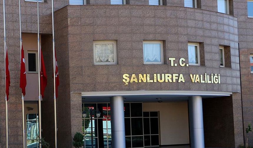 Şanlıurfa Valiliği'nden 5 gün yasaklama