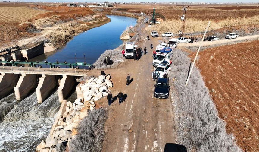 Şanlıurfa'da sulama kanalına düştü, cesedi Suriye'de bulundu