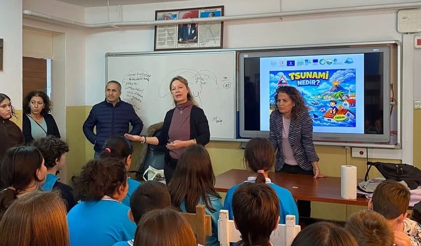 Seferihisar kıyıları, Tsunami afetine karşı hazırlanıyor